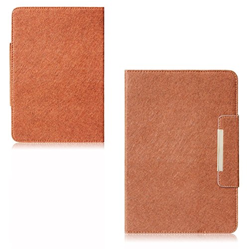 UC-Express Robuste Filz Hülle für Ihr Medion Lifetab P9702 X10302 P10400 P10506 P10505 S10366 S10365 S10352 S10351 Tablet aus hochwertigem Kunstleder mit umweltfreundlichem Filz designt praktischer Standfunktion kombiniert Schutz und Design Tasche Cover Case - 4