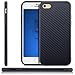 Produktbild zanasta iPhone 6 / iPhone 6S Hülle Case Carbon Design Cover Handyhülle | Schutzhülle für 4.7 Zoll Modell - Dunkelblau