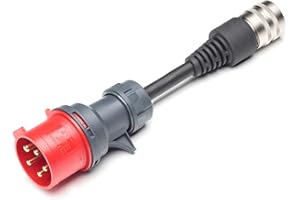 ‎SMART JUICE Juice Booster Adapter - Industriestecker CEE 32A/400V Rot 22kW mit automatischer Adaptererkennung