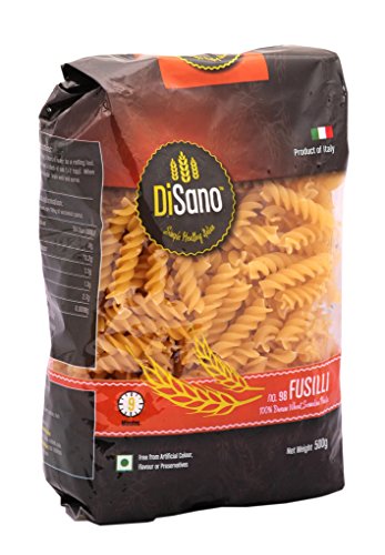 Disano Fusilli Durum Wheat Pasta, 500g RS.99 (50.00% Off) - Amazon