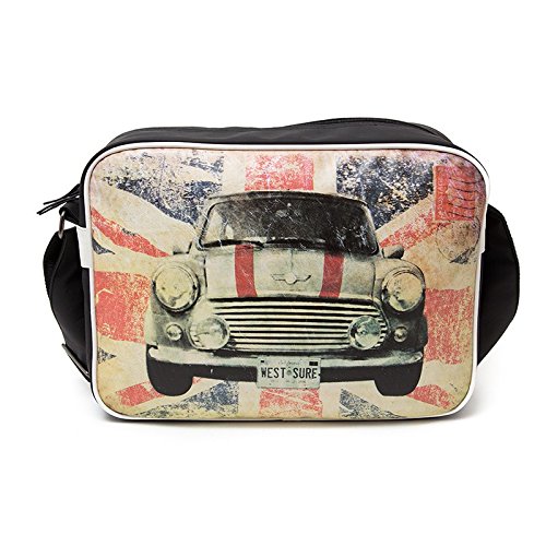 Union Jack and Mini icon Reporter Sports Shoulder Bag