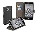 Produktbild yayago Book Style Tasche für Wiko Tommy Hülle mit Standfunktion Schwarz