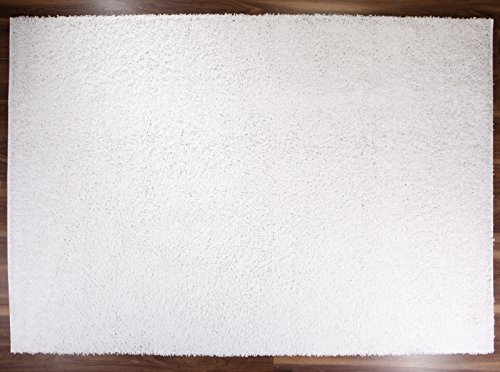 Shaggy Hochflor Langflor Teppich Trend von TaraCarpet weiss 200×290 cm - 2