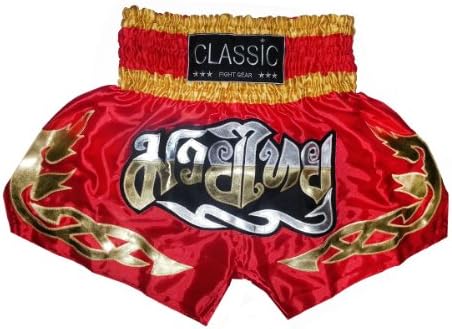 Classic Muay Thai Kick Boxing Shorts : CLS-006 Size M