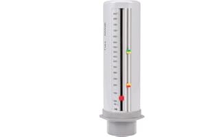 iplusmile Spiromètre portable pour adultes, 15X4cm, gris clair, 1