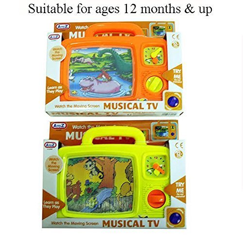 A-Z Musical TV (Assorted Colours)