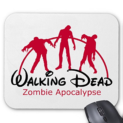 Mousepad (Mauspad) "Walking Dead Zombie Apocalypse Weltuntergang Kino " für ihren Laptop, Notebook oder Internet PC .. (mit Windows Linux usw.)