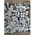 kashish trading company: - Natural Limestone Slate Chalk Pencil - Pack of 10 Box (Saleti Chalk)