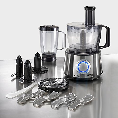BEEM Multi-FiXX 1300 V2, Multifunktionale-Küchenmaschine mit hochwertigen Edelstahl-Applikationen, Edition Eckart Witzigmann, Edelstahl/Schwarz - 3