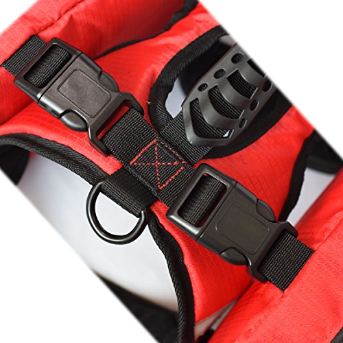 Dog Backpack Bagpacks Pets Harness Reflective Safety Adjustable Saddlebag Outdoor Hiking Travel