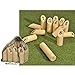 Produktbild Holz Nummern Kubb Nummer Wikinger Spiel Schach Finn Wurfspiel Outdoor Spielzeug