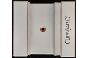 Clipboart - The 360° wall mount for your ice hockey stick or field hockey stick made of wood. Shaft width ice hockey 29-31 mm (width ice hockey stick senior)