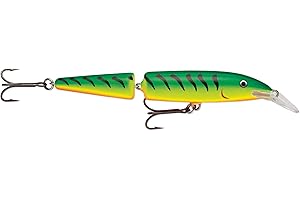 Rapala - Jointed Angelköder - Angelzubehör aus Balsaholz - Süßwasser Spinnköder - Hergestellt in Estland