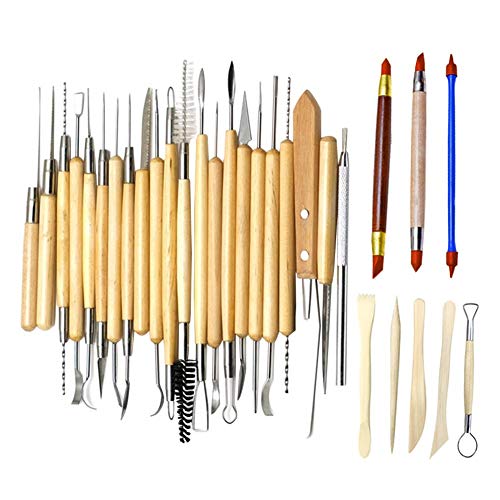 Preisvergleich Produktbild JUNERAIN Modelliermasse, Silikon, 30 Stück