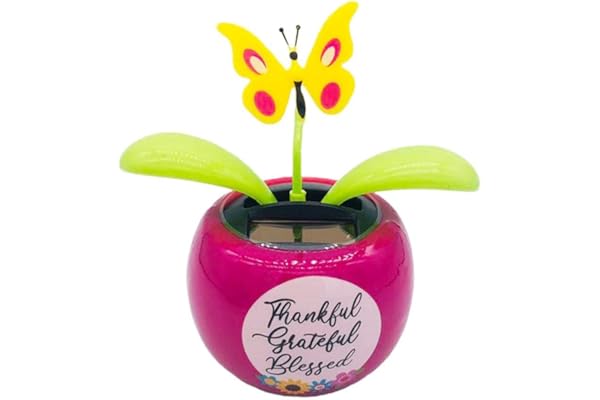 miss-an Figurine Solaire Jouet Solaire Solaires Cadeau De Jouet De Fleur De Danse À Énergie Solaire pour La Décoration Intérieure De Voiture