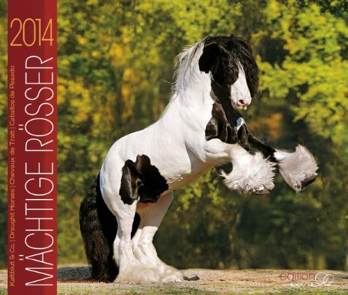 Mächtige Rösser 2014 Kaltblutpferde Kalender - 46x39 cm