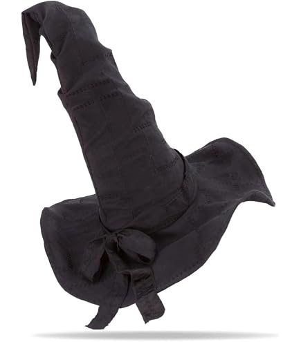 Smiffys Hexenhut – Schwarz, Hoch Und Spitz, Für Halloween & Karneval, One Size