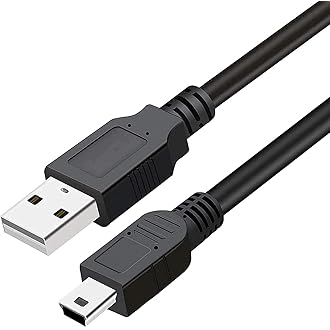 Storite 35Cm Usb 2.0 A To Mini 5 Pin B Cable For Extern...