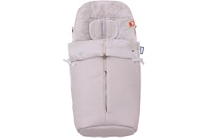 TititNins® - Saco Silla para Stokke ARIES CR.Toile Crudo/Blanco [Convertible en Funda de Silla]