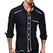 Produktbild JYJM Herren Casual Wear Hemd Herren Herbst und Winter Anzug Bottoming-Shirt Herren-Einfarbig Business-Hemd Herren-Slim-Charme-Hemd Herren Formellen Anlass Hemd Herren-Button-Shirt