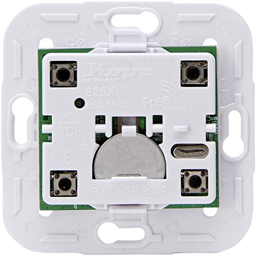 Preisvergleich Produktbild Kopp Free Control Funk-Wandschalter 4-Kanal