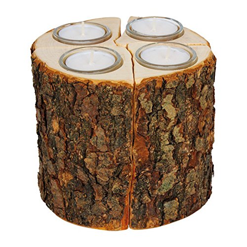 Legler 3538 Teelichthalter Baumrinde - 2