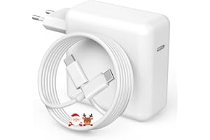 YKEJCLD Mac Book Ladekabel 67W Mac Book Ladegerät USB C - kompatibel mit MacBook Air MacBook Pro 13 14 15 16 Zoll 2024 2023 2022 2021 2020, M1 M2 M3, iPad und mehr (Schnell Netzteil mit 2,0 m Ladekabel)