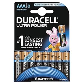 Duracell Ultra, lot de 8 piles Type AAA