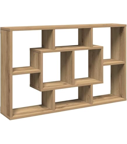 vidaXL Wandschap 85x16x52,5 cm bewerkt hout grijs sonoma eikenkleur, zwevend schap, muurschap, muurplank, plank, wandplank, schap, zwevende schappen vidaXL Wandschap 85x16x52,5 cm bewerkt hout grijs sonoma eikenkleur, zwevend schap, muurschap, muurplank, plank, wandplank, schap, zwevende schappen