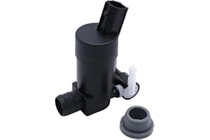 SHLPDFM 1355124 Pompe de lave-glace 2 sorties pour Ford C‑Max/Focus/Mondeo