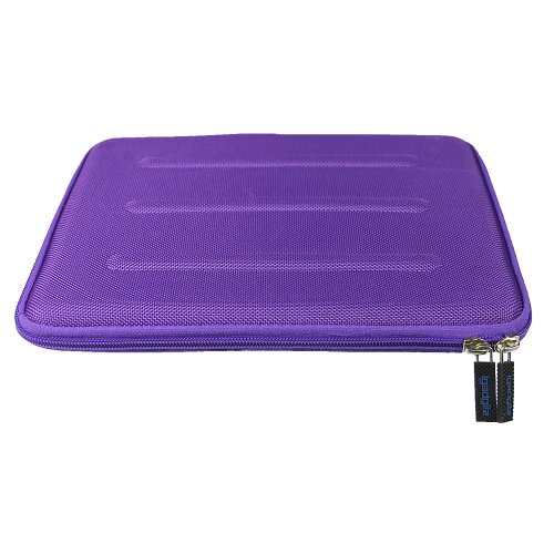 igadgitz Lila EVA Hart Tasche Hülle Schutz Case Cover für Samsung Galaxy Tab Pro 10.1″ SM-T520 T525 - 3