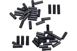 SHANBYE Embouts De Câble De Frein,200 Pièces Extrémités de Câble de Vélo Embouts De Câble De Dérailleur Gaine Tube de Fil de Frein pour Vélo Frein Derailleur Embout Gaine Vélo De Montagne 5MM