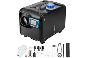SHOCKFLO Standheizung Diesel, 12V 8KW Diesel-Luft-Auto-Standheizung Dieselheizung Schnelles Aufheizen mit verbessertem LCD-Schalterdisplay und Fernbedienung für Wohnmobil, Garage, Autoanhänger, LKW, Boot