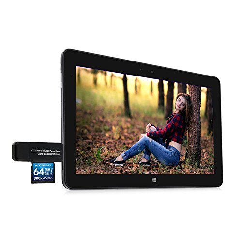 TedGem USB-Kartenleser, SD-/Micro-SD-Kartenleser Viewer Micro-USB OTG auf USB 2.0 Adapter mit Standard-USB-Stecker Micro-USB-Stecker-Anschluss für PC und Notebooks Smartphones/Tablets mit OTG - 7