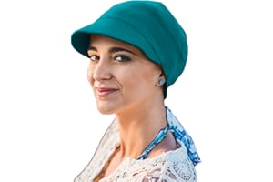Carebell Capri - Gorra con Visera de bambú para quimioterapia o Alopecia