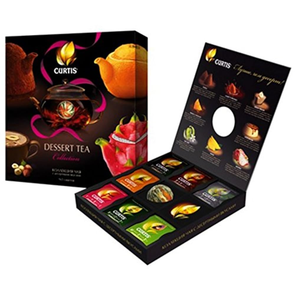 набор чая кертис в коробке. чай кертис набор в пятерочке. чай кертис десерт тиа коллекшн. чай curtis подарочный новогодний. чай curtis colour tea set.