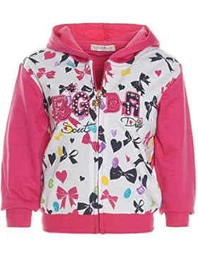 Baby Mädchen Hoodie Pullover Jacke Kapuze Sweatshirt Sweatjacke 21233