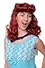 Produktbild WIG ME UP ® - WIG018-P135 Perücke Faschingsperücke Karneval Damen Scarlett Rockabilly 50er rot Tolle