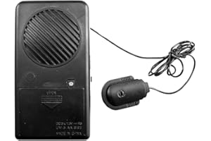 Fun World Stimmenverzerrer Halloween Scream - Voice Changer – Zubehör - Kostüm-Accessoire für Erwachsene - Halloween & Horror-Party