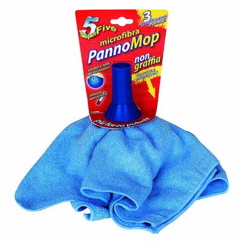 SUPERFIVE Gamuza fregona Microfibra