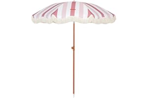 ‎FLAMINGUEO Flamingueo Sonnenschirm Strand - Sonnenschirm Groß, Sonnenschutz Strand UPF+50, Strandschirm Höhenverstellbar, Sonnenschirm Wasserdicht, Gartenschirm, Sonnenschirm Terrasse, Balkonschirme, Klappbar