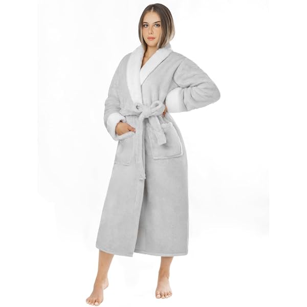 Amazon Prime Amazon Batas Mujer Invierno Bata Tipo Kimono Mujer