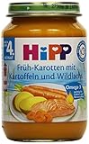 Hipp Früh-Karotten mit Kartoffeln und Wildlachs