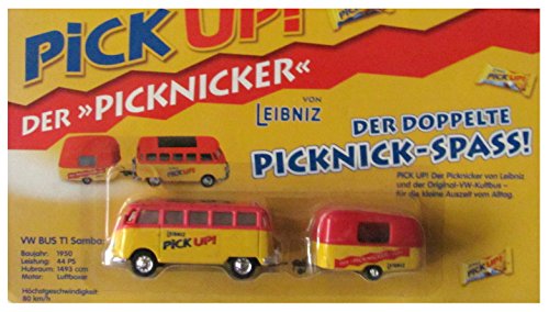 Preisvergleich Produktbild Leibniz Nr. - Pick Up der Picknicker - Samba Bus mit Wohnwagen - Bus