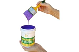 Mondo Ape Vernice Ecologica per Arnie e Melari,100% Naturale a Base di Oli Vegetali, Olio di Lino - Apicoltura Viola