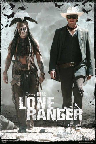 Poster The Lone Ranger Teaser Plus Accessory Item multicoloured