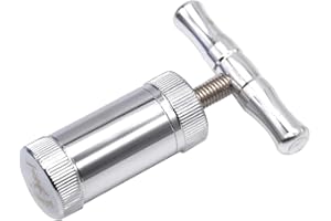 LJUNFCL Werkzeug Pollen T Presse, Pollenpresse T-Griff, Langlebige KräUterpresse, T Griff Pollenkompressor, Pollenpresse Klein, Pollenpresswerkzeug für Kräuter, Gewürze, Knoblauch, Pfeffer, Salz, Pollen