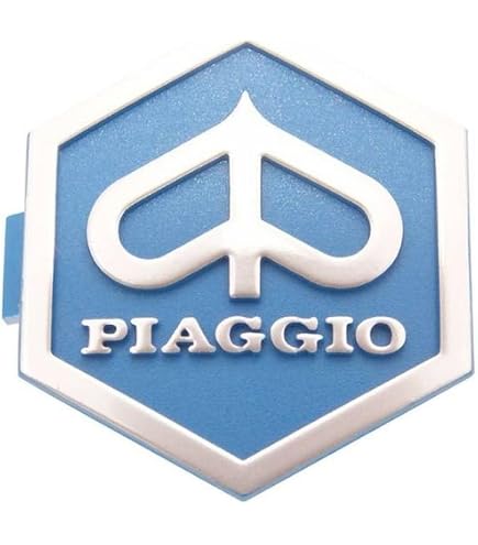 Emblem Logo lettering cascade 2 pins 120x18mm hole post 60mm for scooter | UK