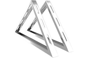 SCHORNSTEIN-ES Chimney Wall Bracket - High-Quality Stainless Steel Chimney Bracket for Mounting with 45 cm Support Surface, Chimney Holder for Wall Distance 50-100 mm, Heavy Duty Shelf Brackets Angle Support