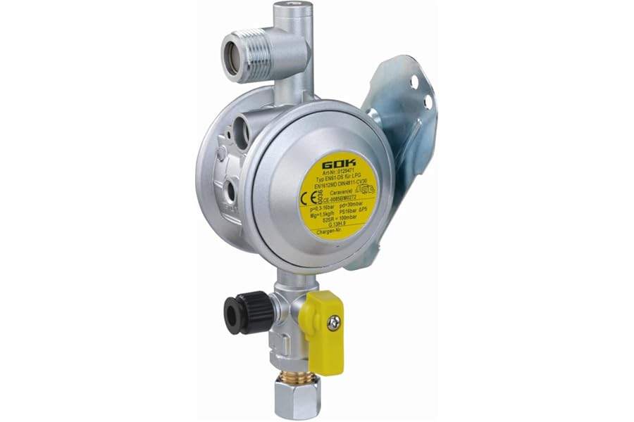 Caravan Motorhome Truma Fixed Bulkhead Regulator - 8mm